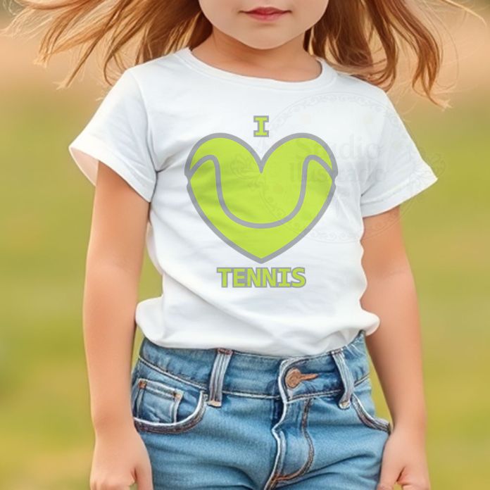 I Love Tennis Unisex T-shirt - Etsy