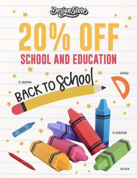 School & Education 20% Off