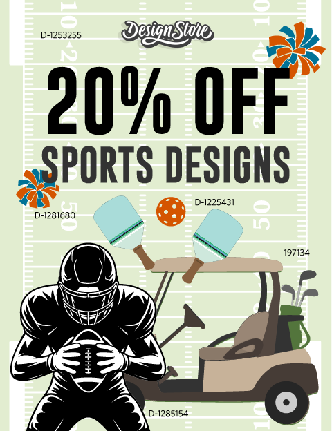 Sports 20% off