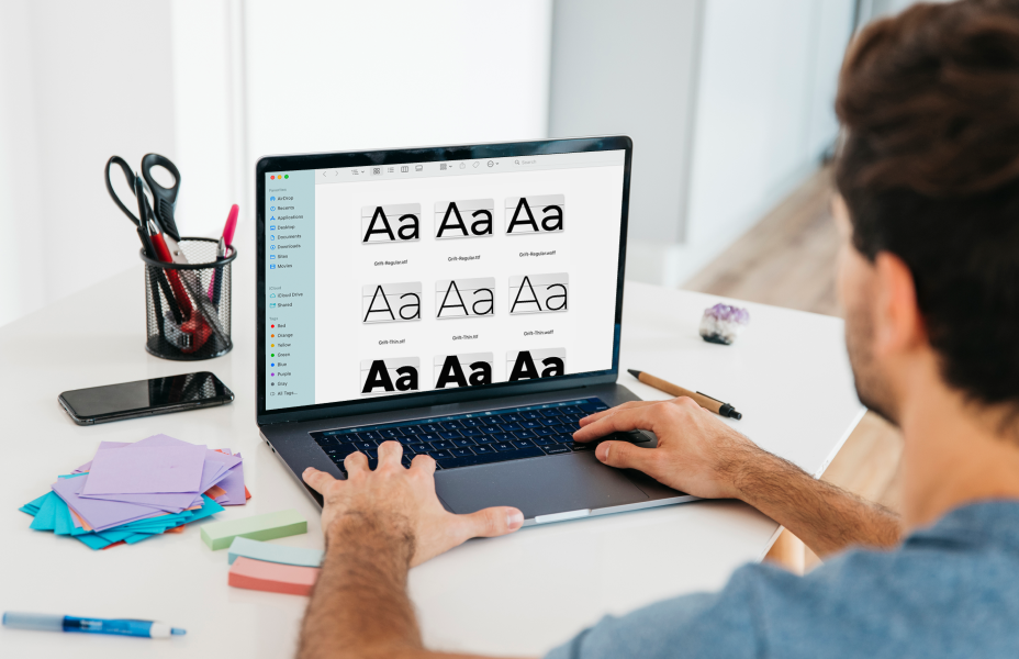 Checklist for selecting correct font file format